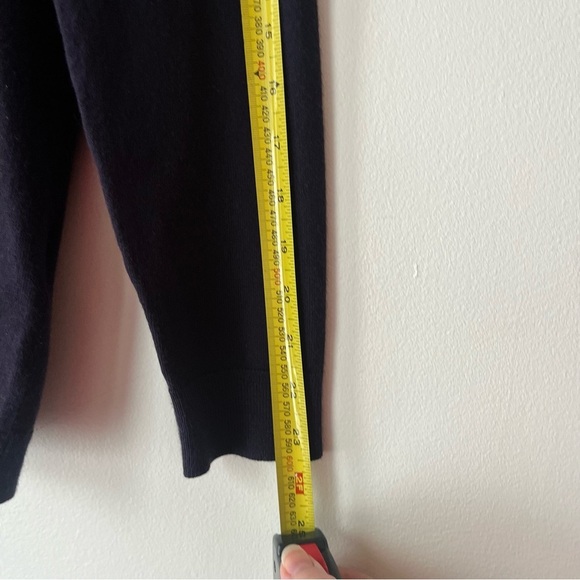 Lands’ End black neutral button down long sleeve cardigan women medium - Picture 8 of 11